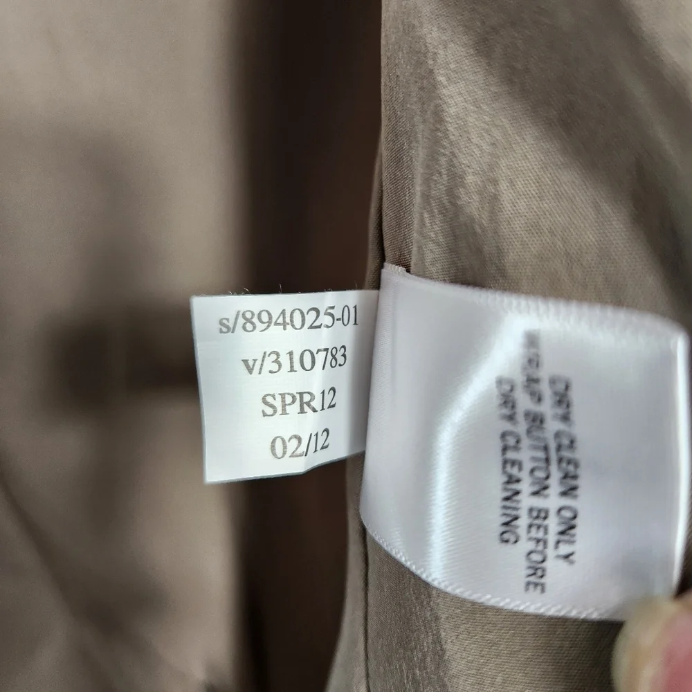 Banana Republic Womens 100% Linen Short 2 Button Collar Blazer-Size 10 - Picture 8 of 8